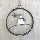 east-of-india-small-hanging-metal-decoration-snowman|3472|Luck and Luck| 1